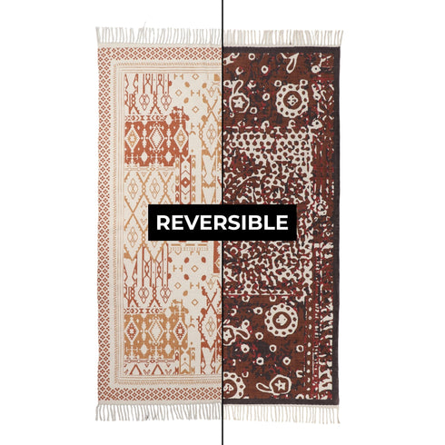 Afterglow Gold Dhurrie